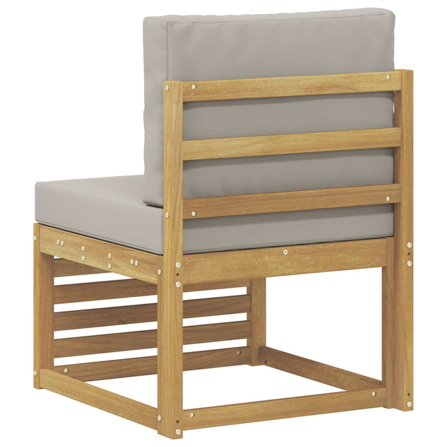 Buiten Midden Sofa Massief Acaciahout Wit