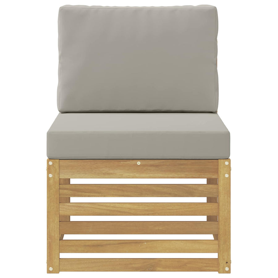 Buiten Midden Sofa Massief Acaciahout Wit