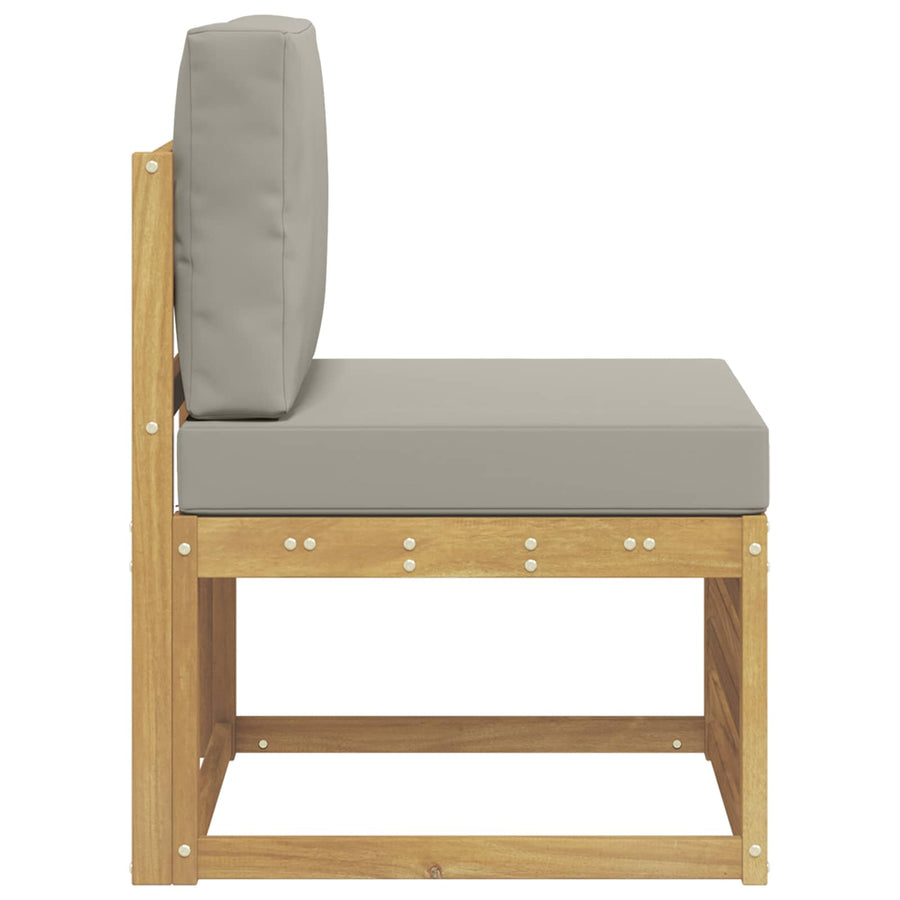Buiten Midden Sofa Massief Acaciahout Wit