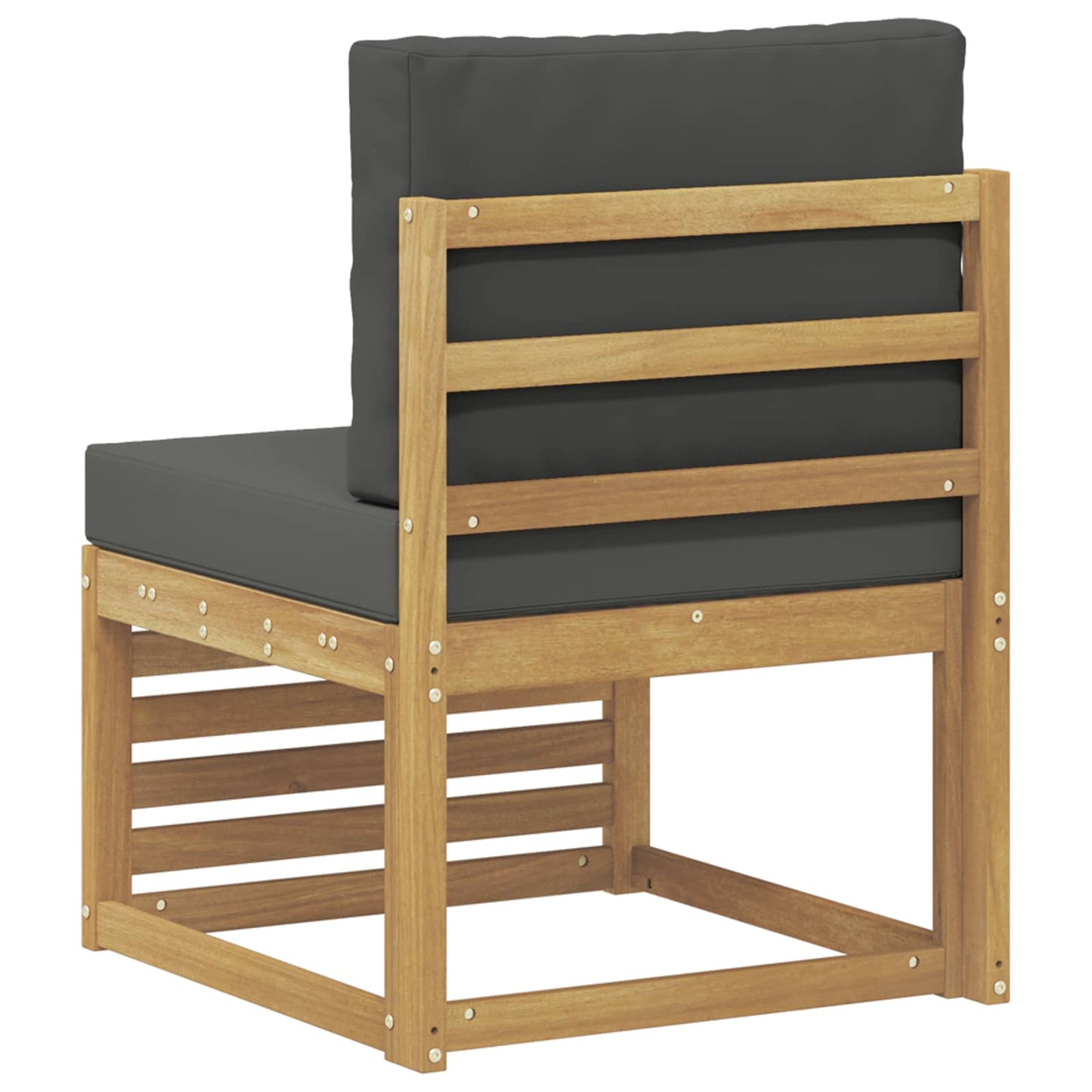Buiten Midden Sofa Massief Acaciahout Wit