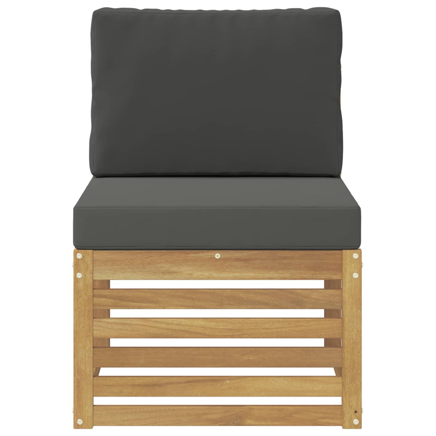 Buiten Midden Sofa Massief Acaciahout Wit