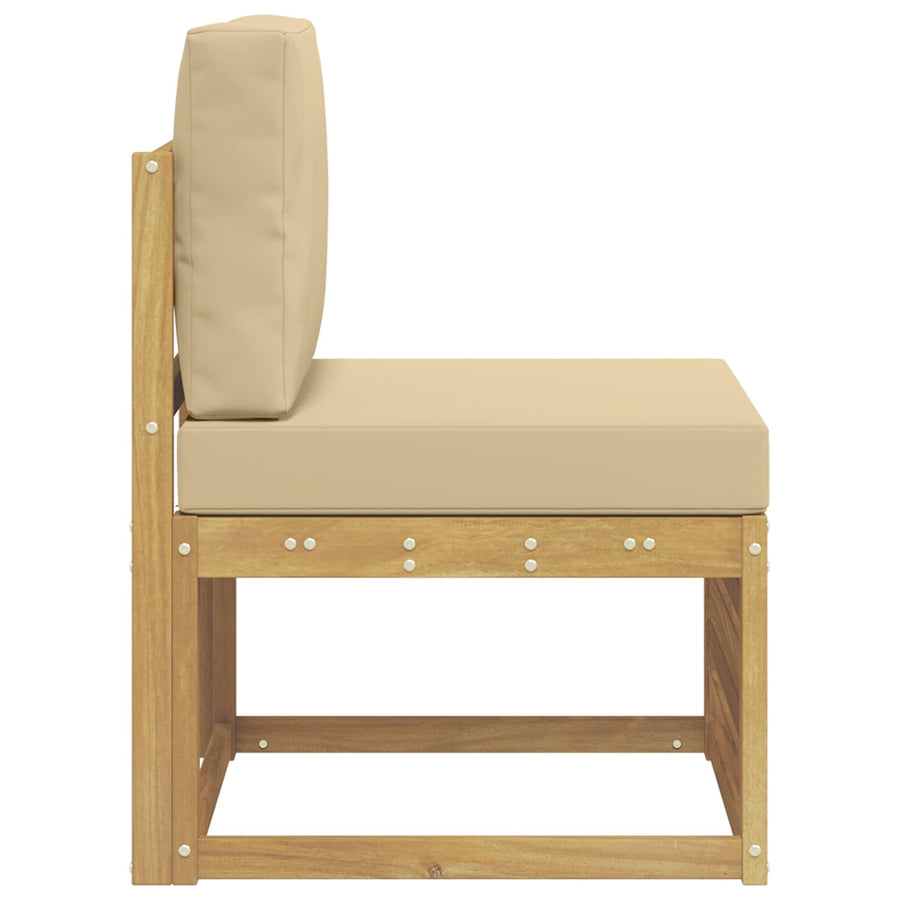 Buiten Midden Sofa Massief Acaciahout Wit