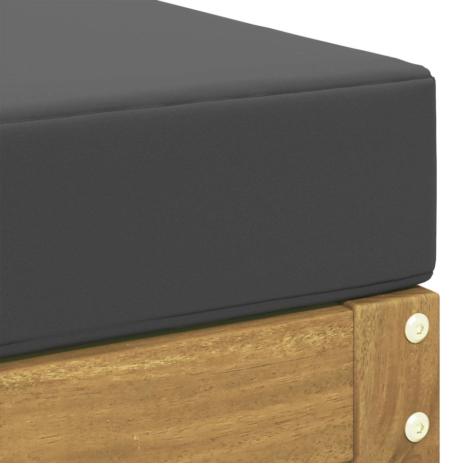 Buiten Voetenbank Polyester Wit