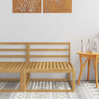 Outdoor Center Sofa White 79 x 83 x 73 cm