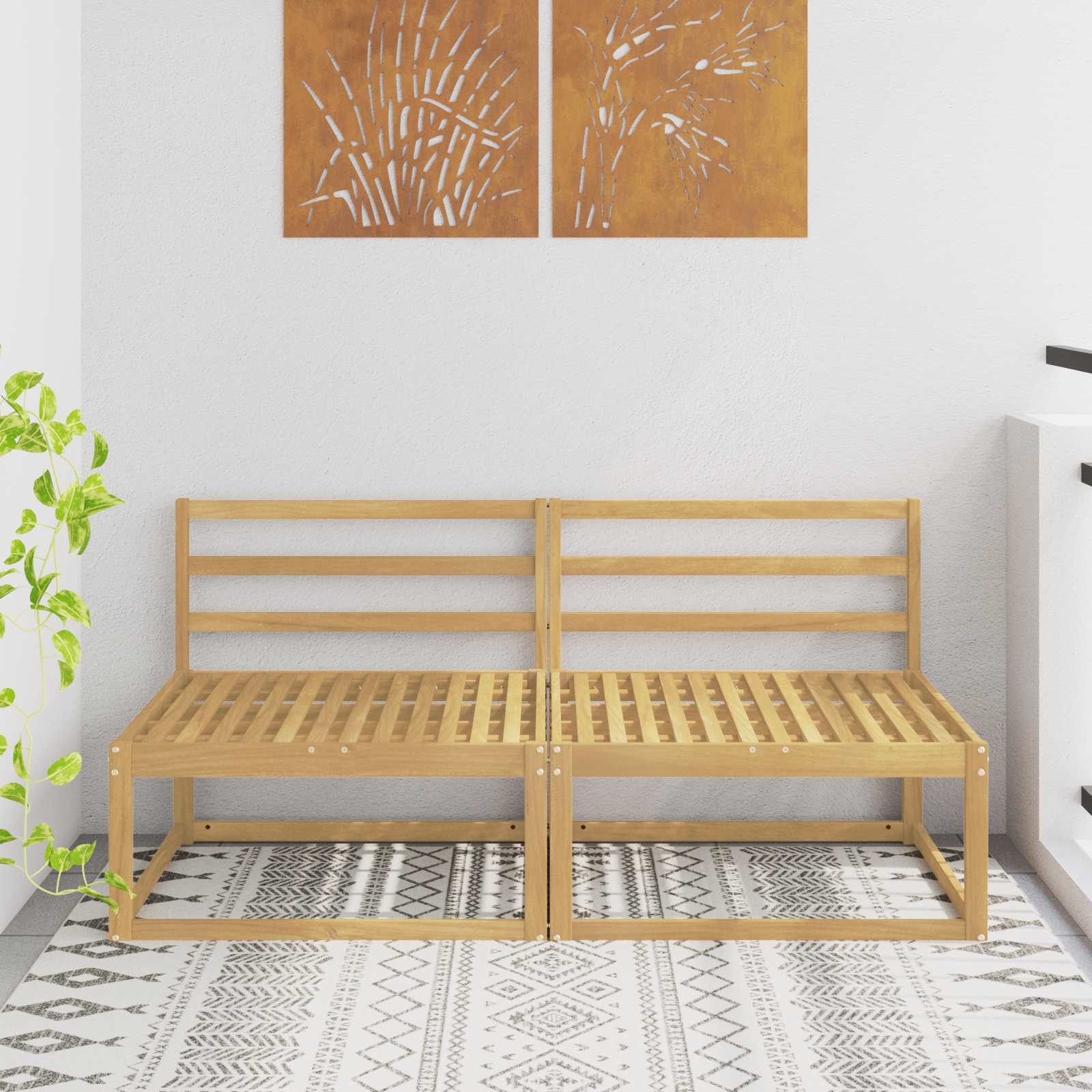Buiten Midden Sofa Wit 158 x 83 x 73 cm