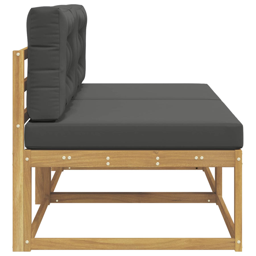2 Stuk Buiten Midden Sofa Polyester Wit