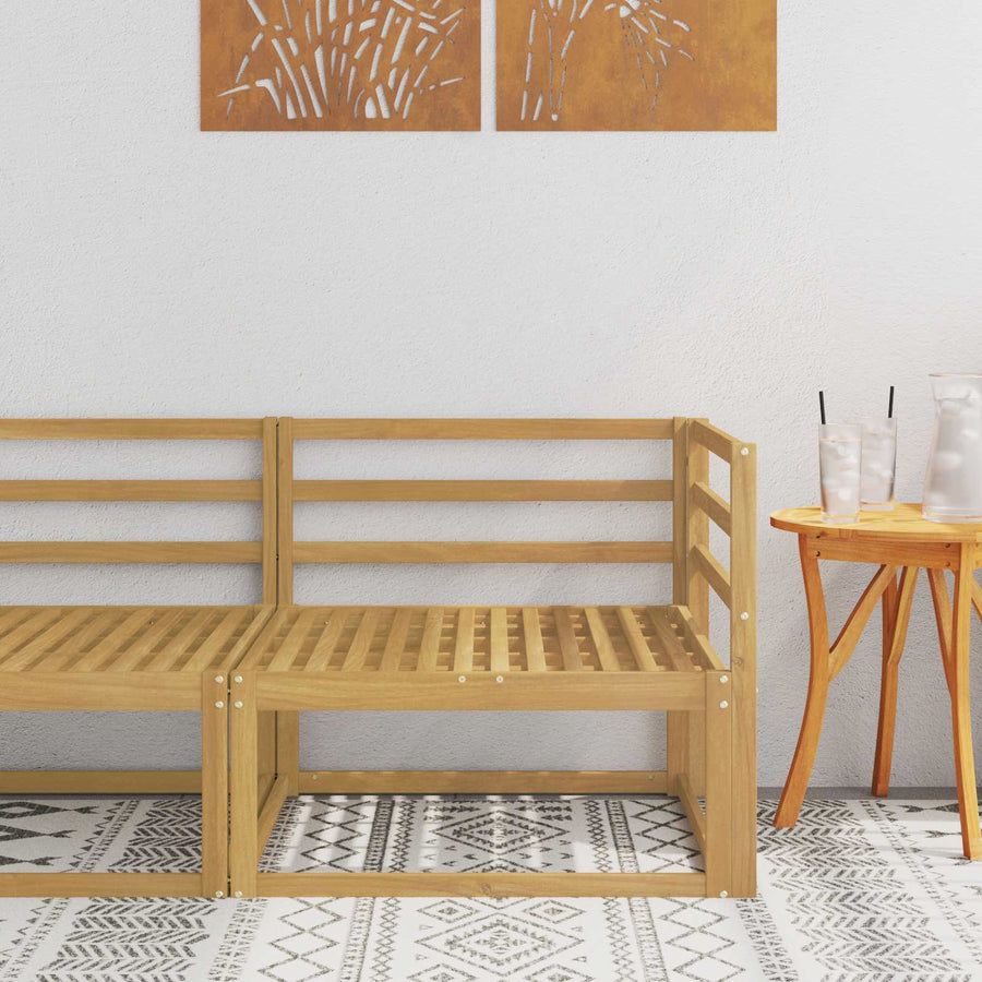 Outdoor Hoekbank Wit 83 x 83 x 73 cm