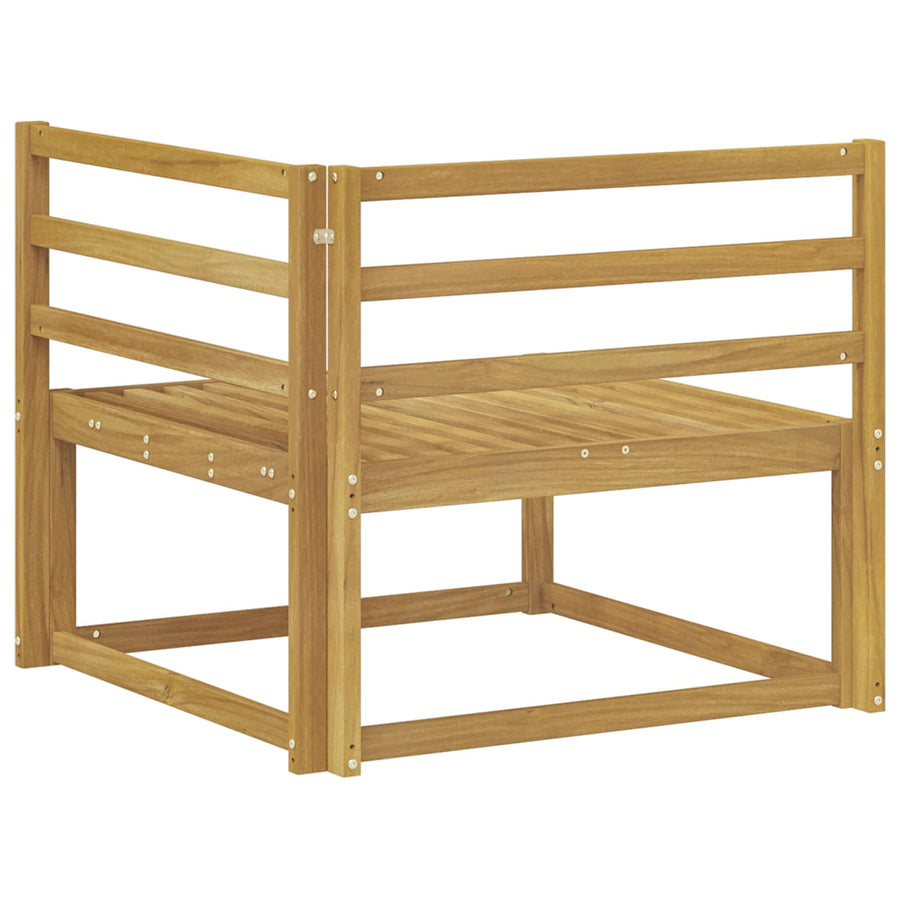 Outdoor Hoekbank Wit 83 x 83 x 73 cm