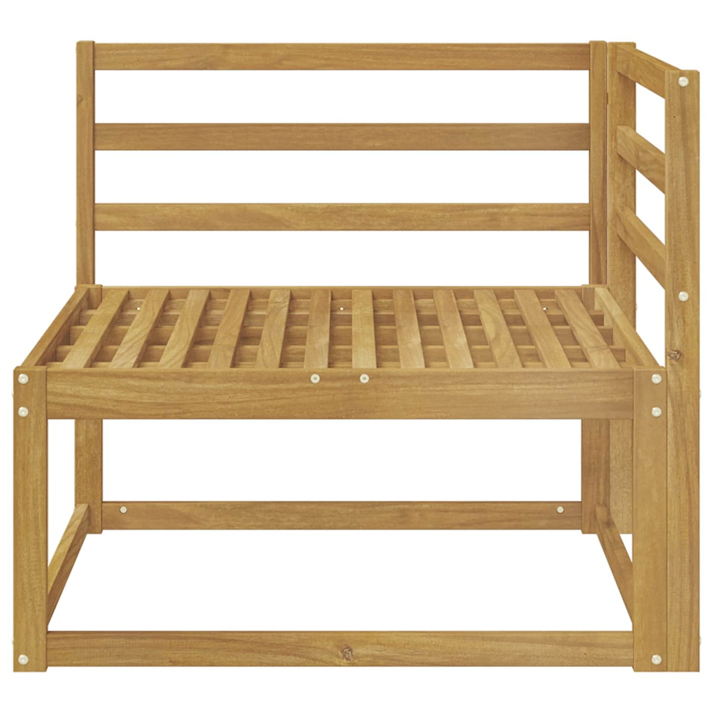 Outdoor Hoekbank Wit 83 x 83 x 73 cm