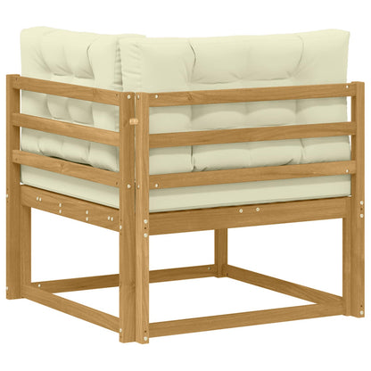 Buiten Hoek Sofa Polyester Wit