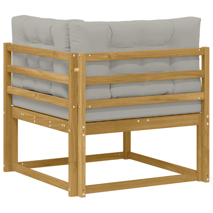 Buiten Hoek Sofa Polyester Wit