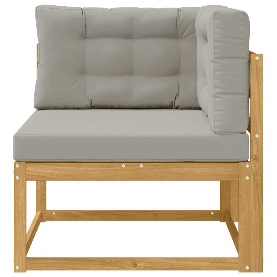 Buiten Hoek Sofa Polyester Wit
