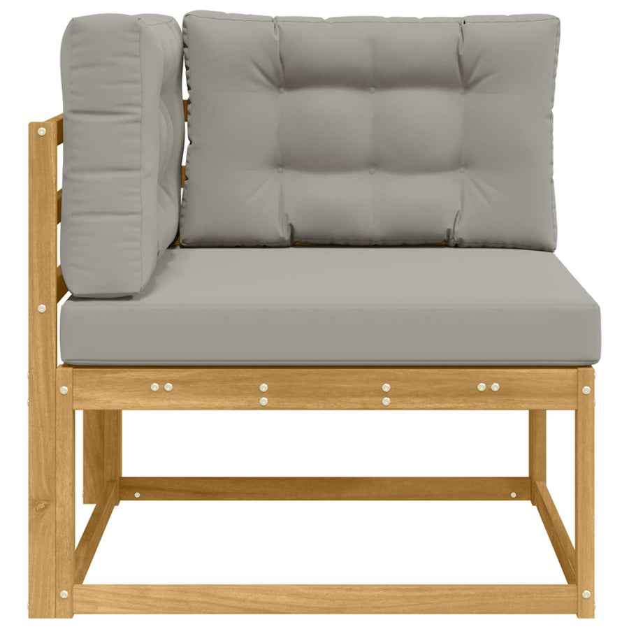 Buiten Hoek Sofa Polyester Wit