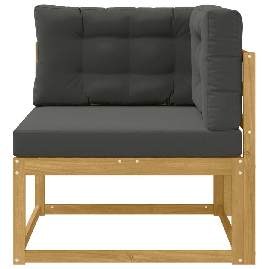 Buiten Hoek Sofa Polyester Wit
