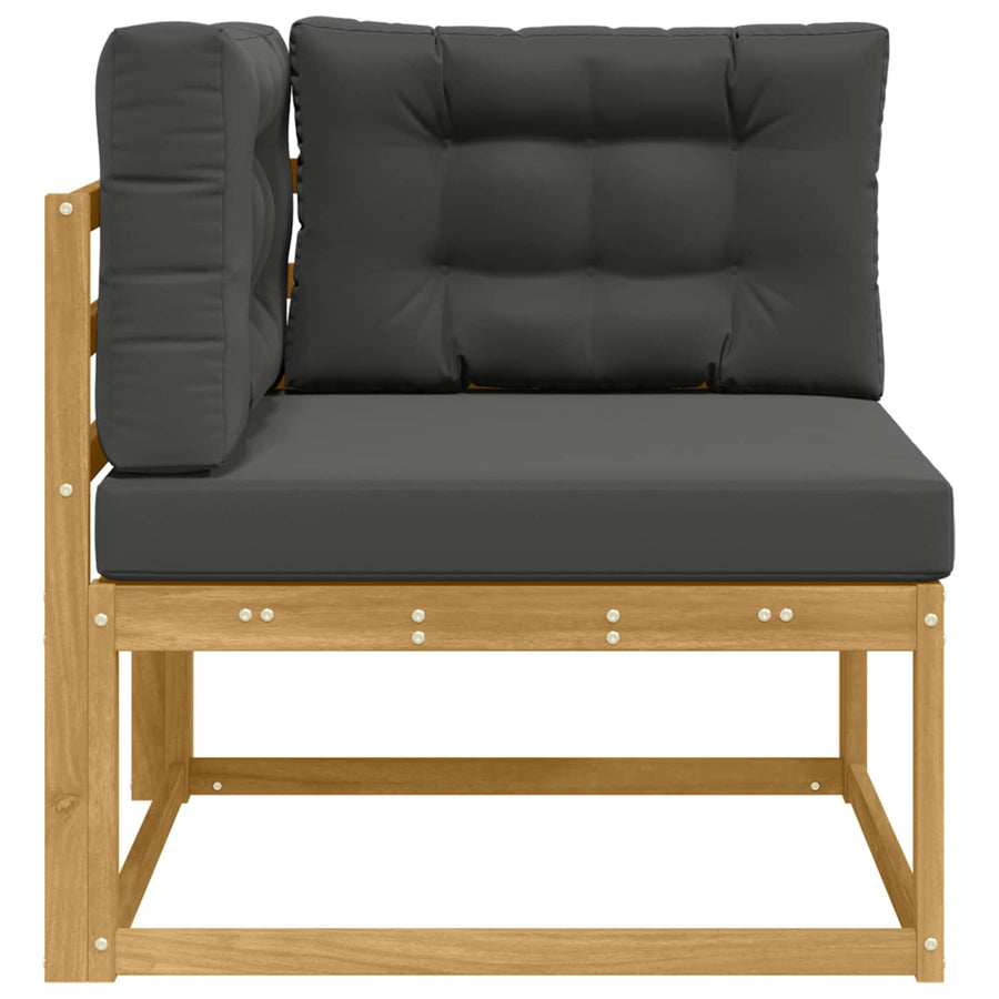 Buiten Hoek Sofa Polyester Wit
