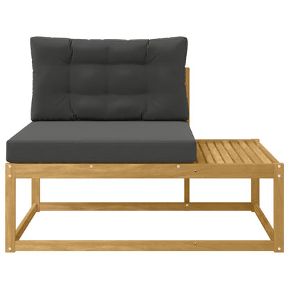 Buiten Eind Sofa met kussen Wit 115 x 83 x 73 cm Polyester