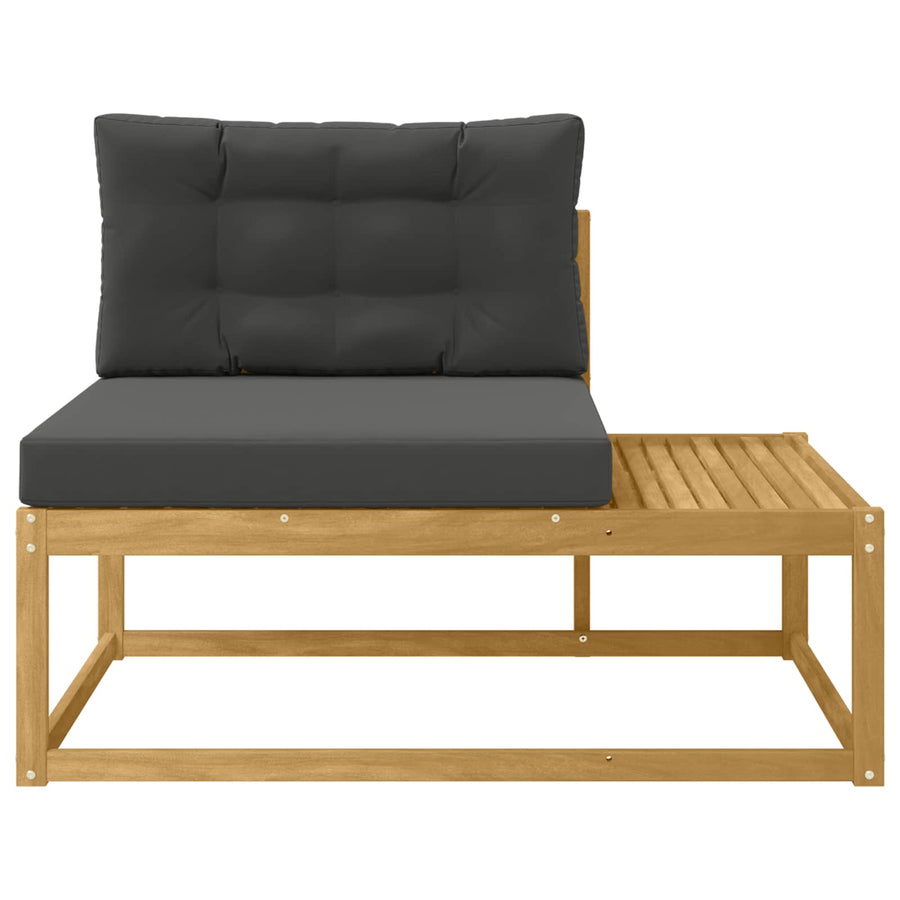 Buiten Eind Sofa met kussen Wit 115 x 83 x 73 cm Polyester