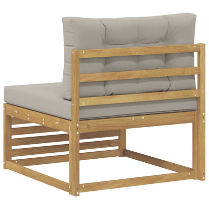 Buiten Midden Sofa Massief Acaciahout Wit
