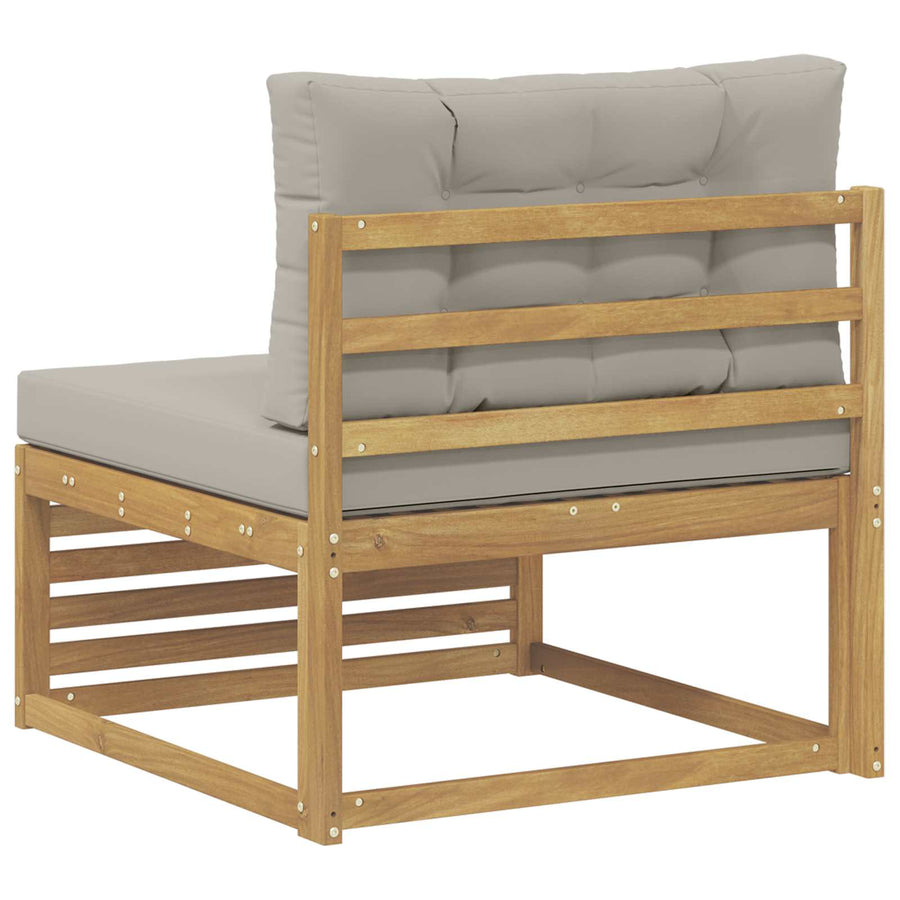 Buiten Midden Sofa Massief Acaciahout Wit