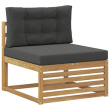 Buiten Midden Sofa Massief Acaciahout Wit