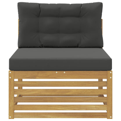 Buiten Midden Sofa Massief Acaciahout Wit