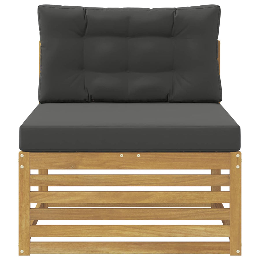 Buiten Midden Sofa Massief Acaciahout Wit