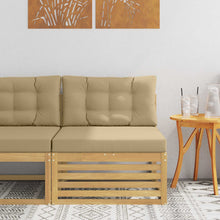 Buiten Midden Sofa Massief Acaciahout Wit