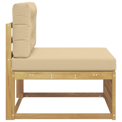 Buiten Midden Sofa Massief Acaciahout Wit