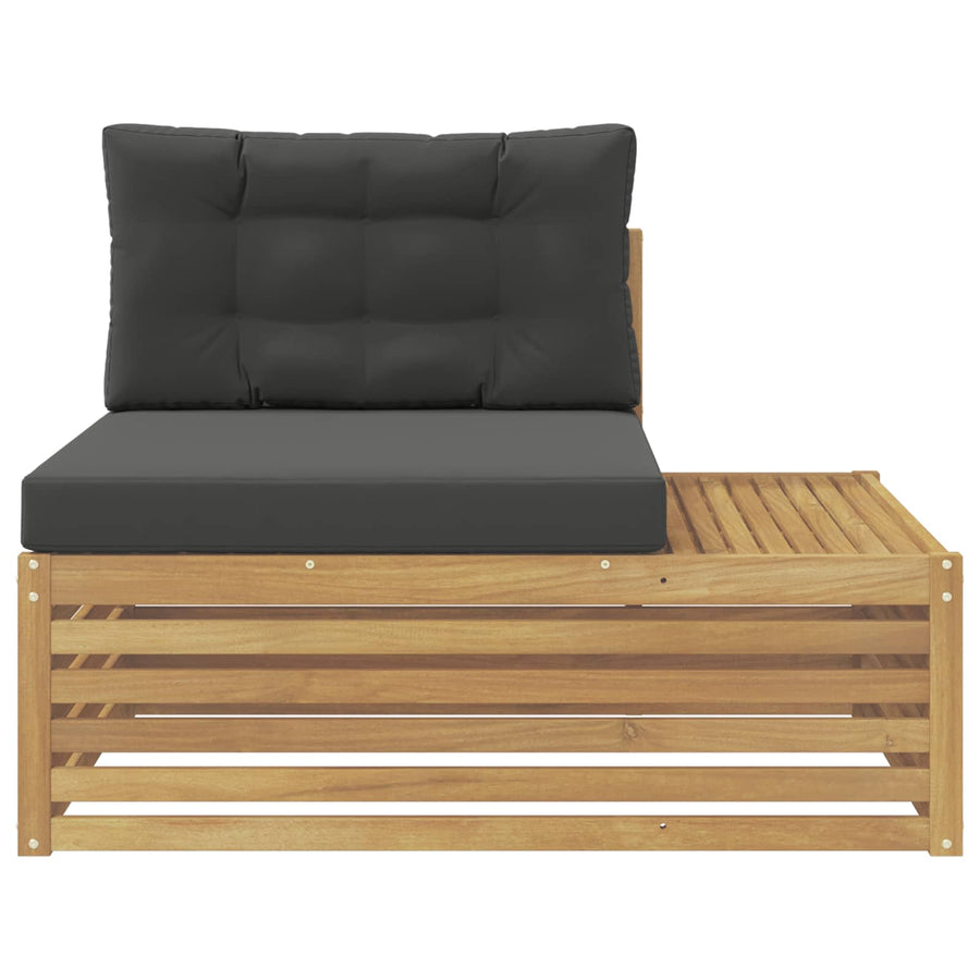 Buiten Eind Sofa Wit 115 x 83 x 73 cm Massief Acaciahout