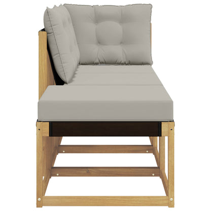 Sectie Sofa Eenheden met kussen 3 Stuk Wit