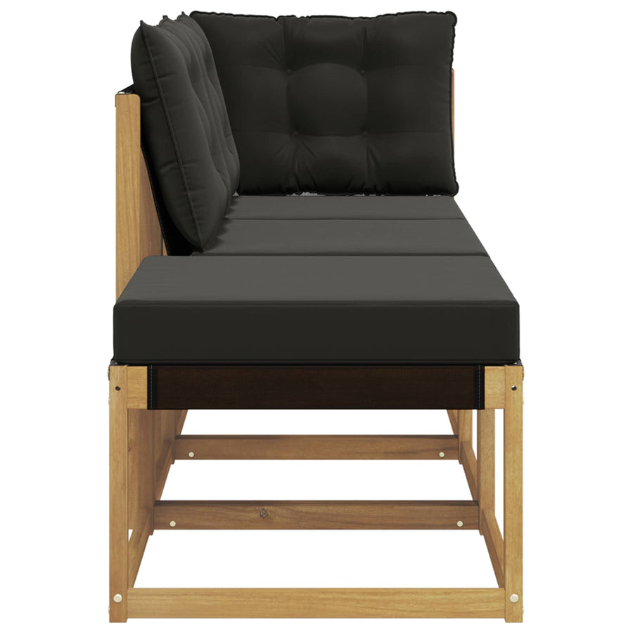 Sectie Sofa Eenheden met kussen 3 Stuk Wit