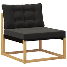 Buiten Midden Sofa met kussen Wit 79 x 83 x 73 cm staal