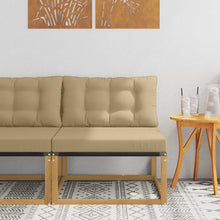 Buiten Midden Sofa met kussen Wit 79 x 83 x 73 cm staal