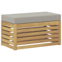Buitenstoolbank Wit 80 x 43 x 45 cm Massief Acaciahout