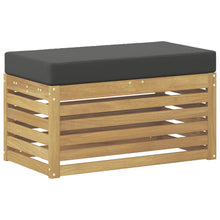 Buitenstoolbank Wit 80 x 43 x 45 cm Massief Acaciahout