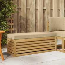 Buitenstoolbank Wit 115 x 43 x 45 cm Massief Acaciahout