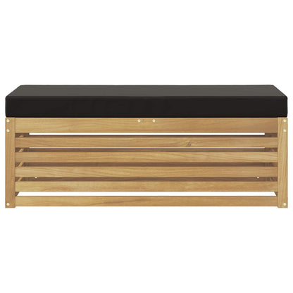 Buitenstoolbank Wit 115 x 43 x 45 cm Massief Acaciahout