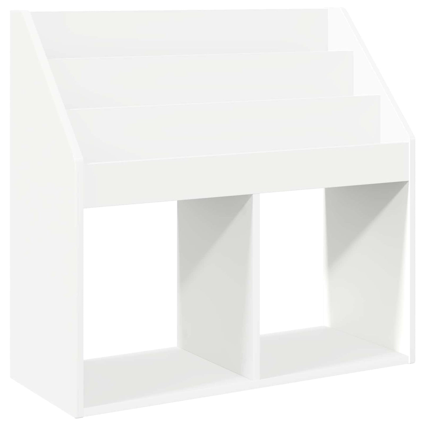 Kinderen Boekenkast Wit 72,5 x 29,5 x 69 cm Bewerkt hout