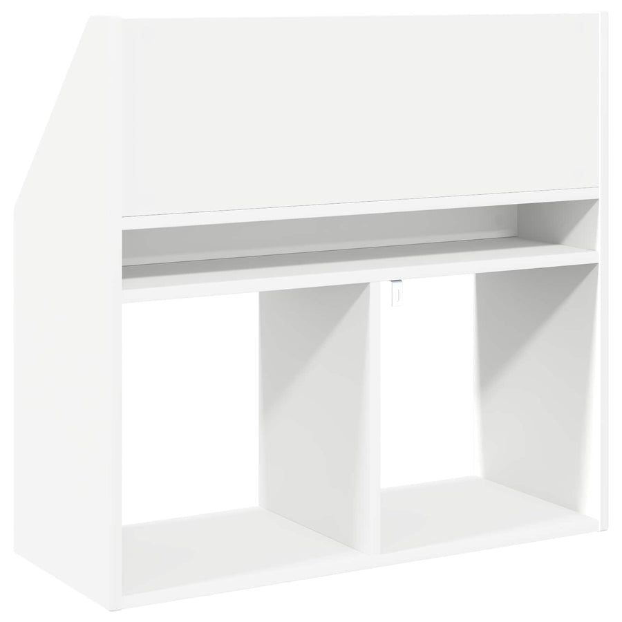 Kinderen Boekenkast Wit 72,5 x 29,5 x 69 cm Bewerkt hout