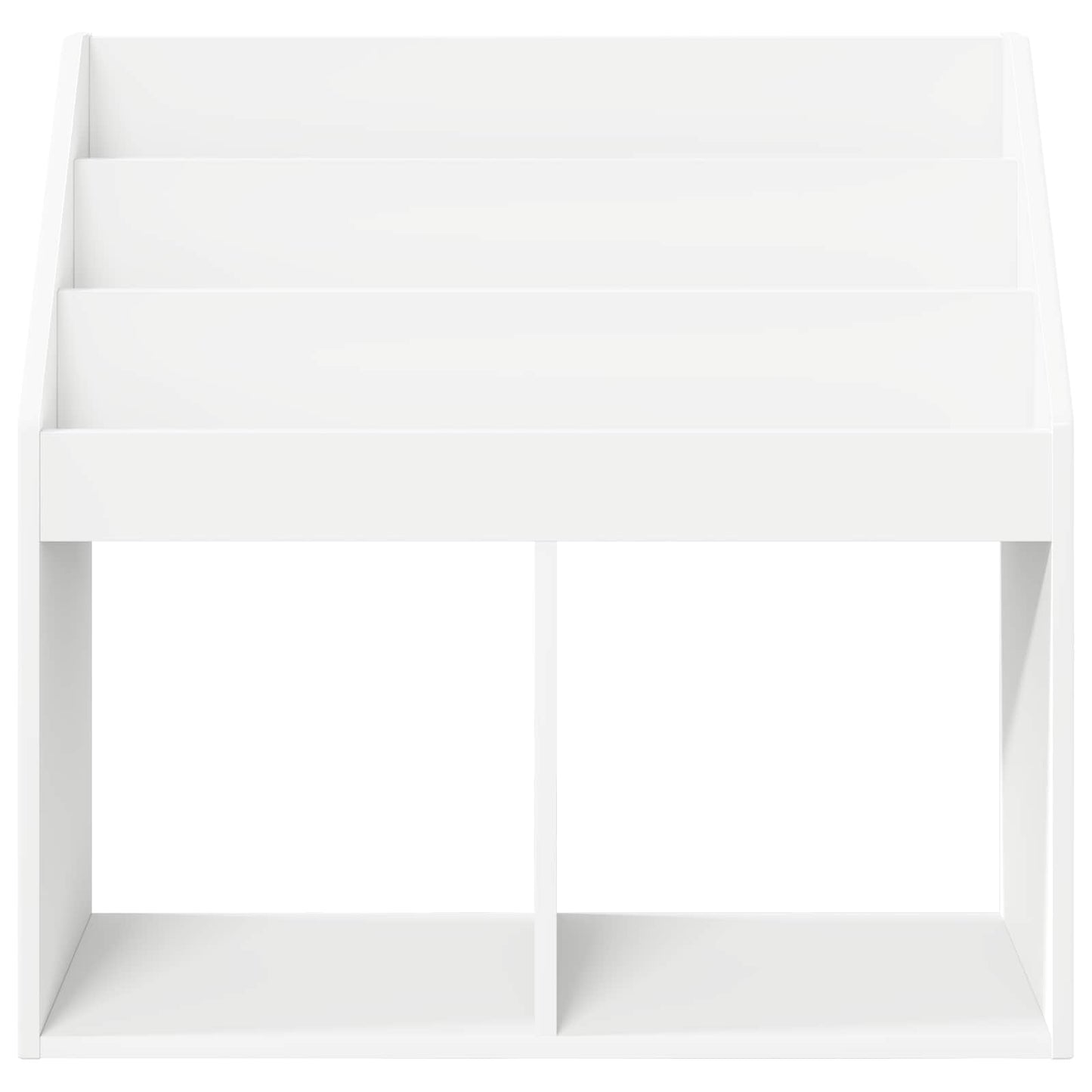 Kinderen Boekenkast Wit 72,5 x 29,5 x 69 cm Bewerkt hout