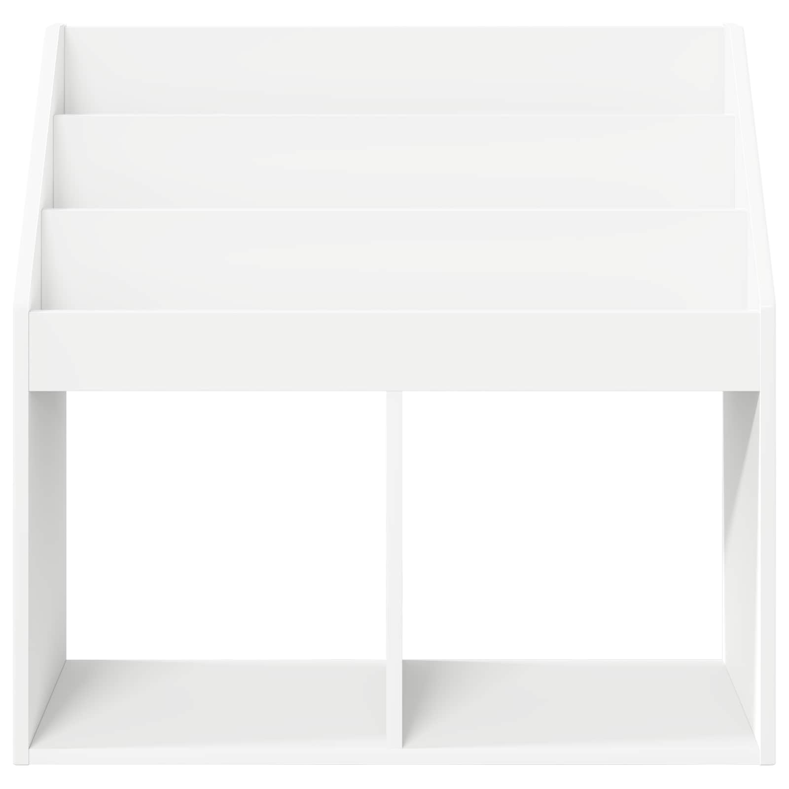 Kinderen Boekenkast Wit 72,5 x 29,5 x 69 cm Bewerkt hout