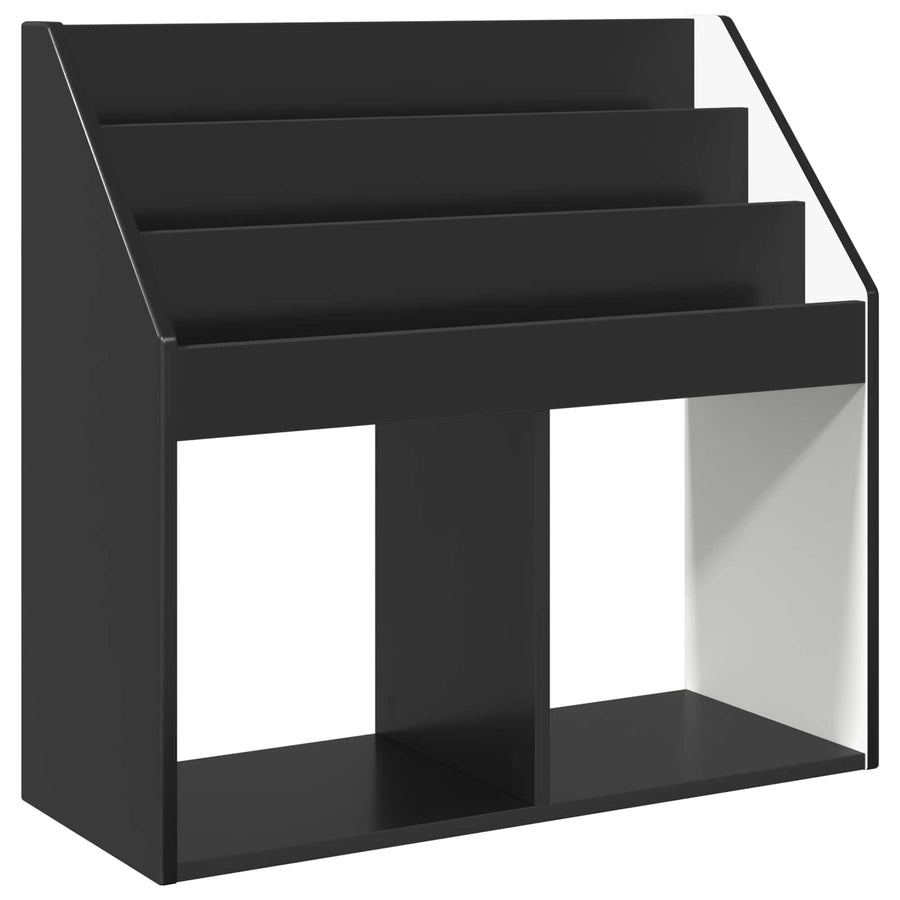 Kinderen Boekenkast Zwart 72,5 x 29,5 x 69 cm Bewerkt hout