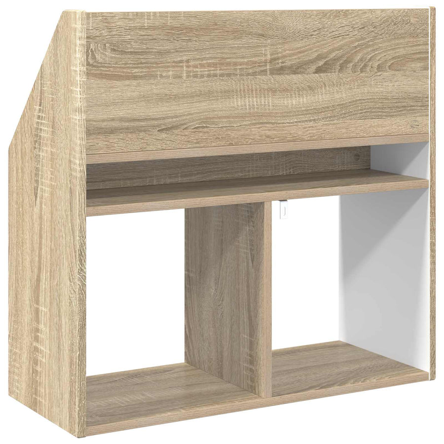 Kinderen Boekenkast met opslag Sonoma Eiken 72,5 x 29,5 x 69 cm