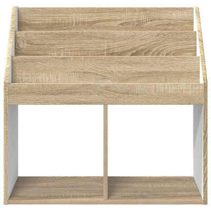 Kinderen Boekenkast met opslag Sonoma Eiken 72,5 x 29,5 x 69 cm
