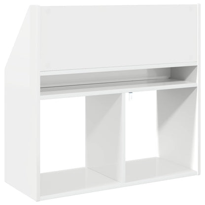 Kinderen Boekenkast Hoogglans wit 72,5 x 29,5 x 69 cm