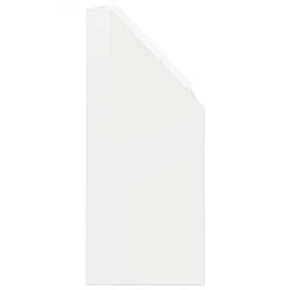 Kinderen Boekenkast Hoogglans wit 72,5 x 29,5 x 69 cm