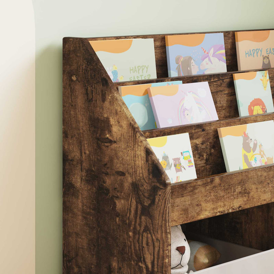 Kinderen Boekenkast Gerookt eiken 72,5 x 29,5 x 69 cm