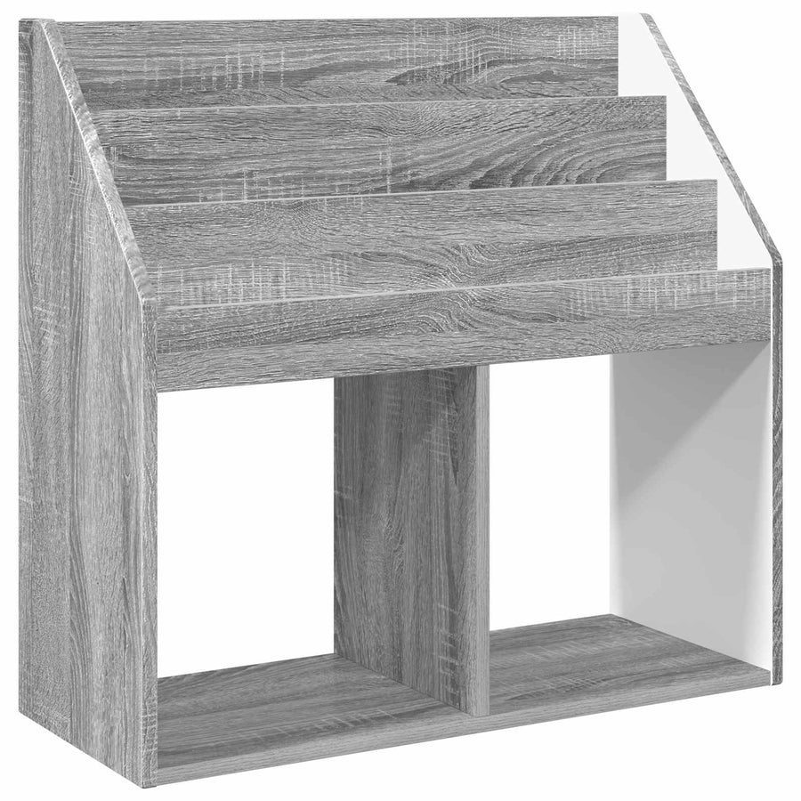 Kinderen Boekenkast met opslag Grijs Sonoma 72,5 x 29,5 x 69 cm