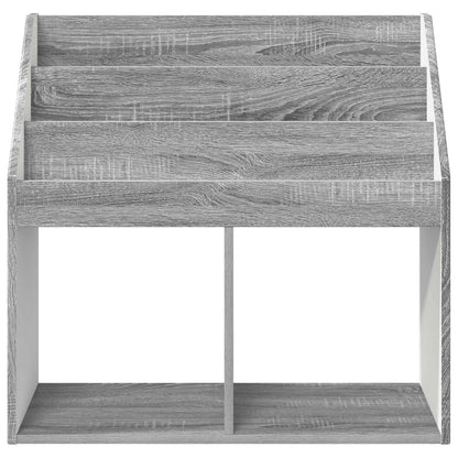Kinderen Boekenkast met opslag Grijs Sonoma 72,5 x 29,5 x 69 cm