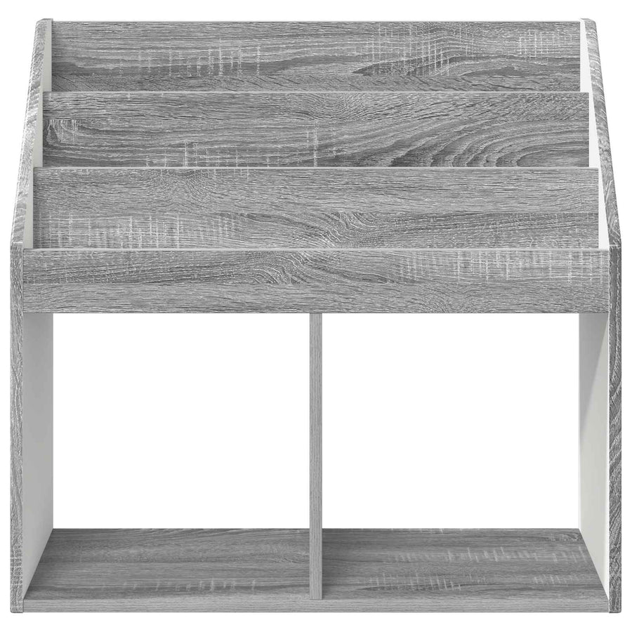 Kinderen Boekenkast met opslag Grijs Sonoma 72,5 x 29,5 x 69 cm